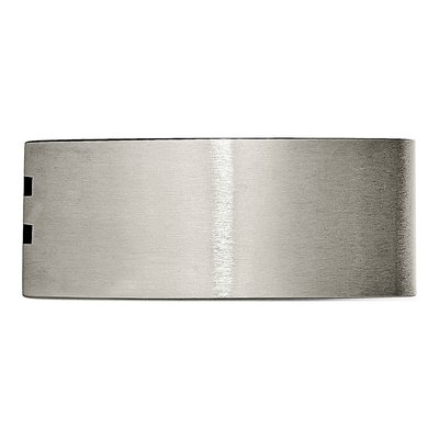 Titanium 10mm Black Enamel Stripe Wedding Band – view 4