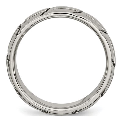 Titanium 8mm Wedding Band – view 3