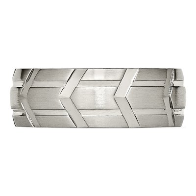 Titanium 8mm Wedding Band – view 4