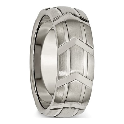 Titanium 8mm Wedding Band – view 5