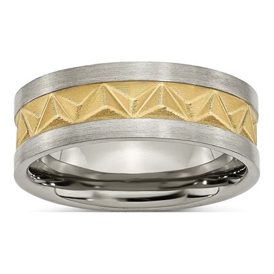 Men's Titanium 8mm Wedding Band