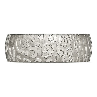 Titanium 8mm Textured Wedding Band – view 4