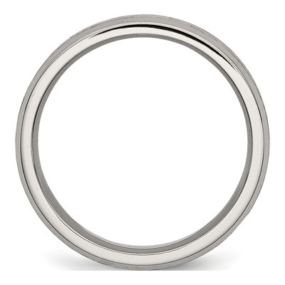 Titanium 6mm Comfort-Fit Wedding Band – view 3