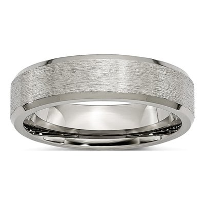 Titanium 6mm Comfort-Fit Wedding Band