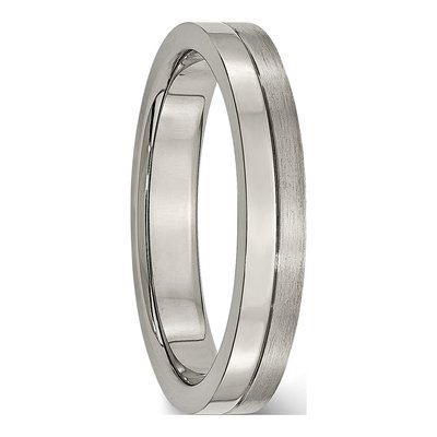 Titanium 4mm Wedding Band – view 5