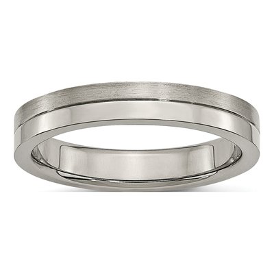 Titanium 4mm Wedding Band