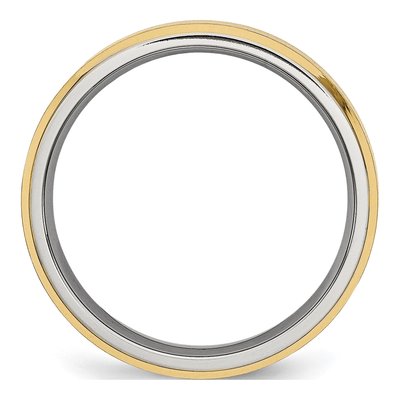 Titanium 5mm IP Wedding Band – view 4