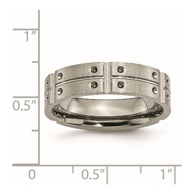 Titanium 6mm Wedding Band – view 7