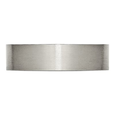 Titanium 6mm Flat Comfort-Fit Wedding Band – view 4