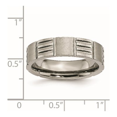 Titanium 6mm Wedding Band – view 7