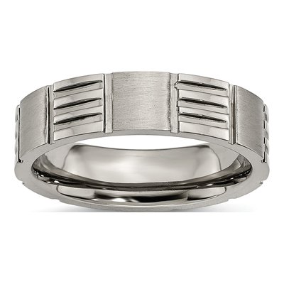 Titanium 6mm Wedding Band