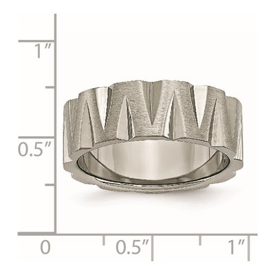 Titanium 8mm Wedding Band – view 7
