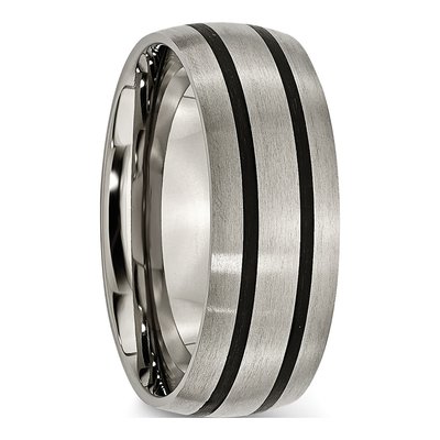 Titanium 8mm Wedding Band – view 5