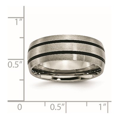 Titanium 8mm Wedding Band – view 7