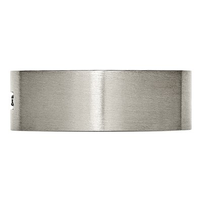 Titanium 1/15 ct tw Diamond Cross Wedding Band – view 4