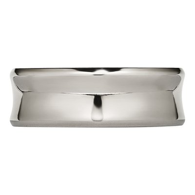 Titanium 8mm Concave Beveled Wedding Band – view 4