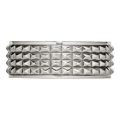 Titanium 8mm Studded Wedding Band – view 4