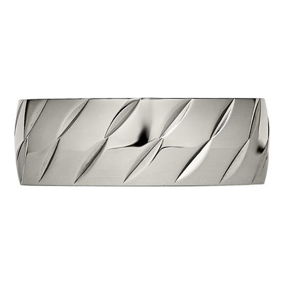 Titanium Diamond-Cut Wedding Band – view 4