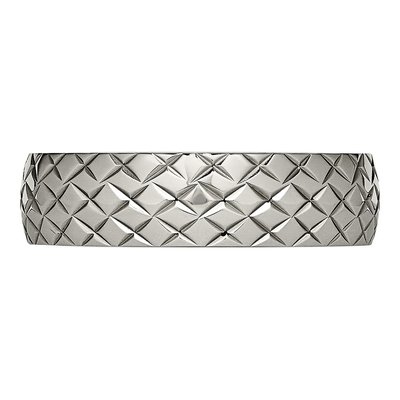 Titanium 6mm Textured Wedding Band – view 4