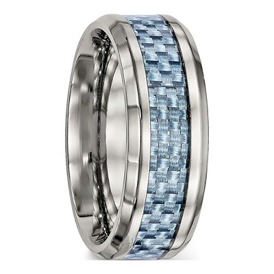 Titanium 8mm Comfort-Fit Wedding Band – view 5