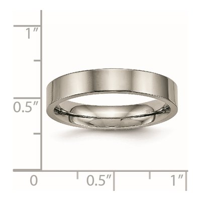 Titanium 4mm Comfort-Fit Wedding Band – view 7