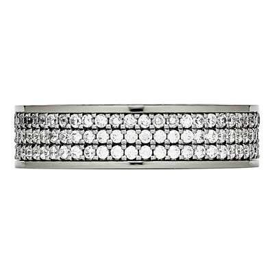 Titanium CZ Wedding Band – view 4