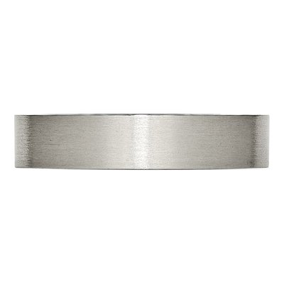 Titanium 5mm Flat Comfort-Fit Wedding Band – view 6