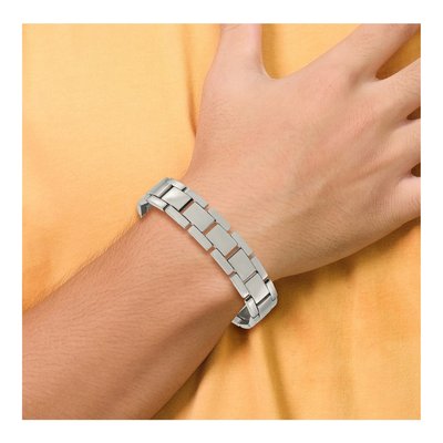 Men's Titanium Polished 8.5" Bracelet – view 7