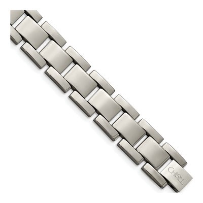 Men's Titanium Polished 8.5" Bracelet