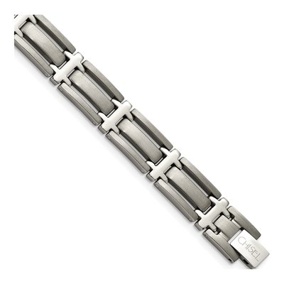 Men's Titanium Brushed & Polished Bracelet