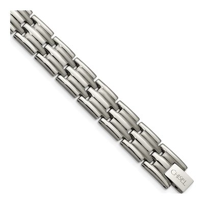 Men's Titanium Brushed Bracelet