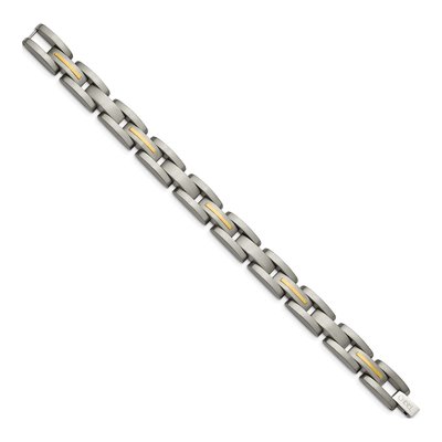 Titanium & 14K Gold Bracelet – view 4