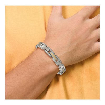 Titanium & 14K Gold Bracelet – view 7