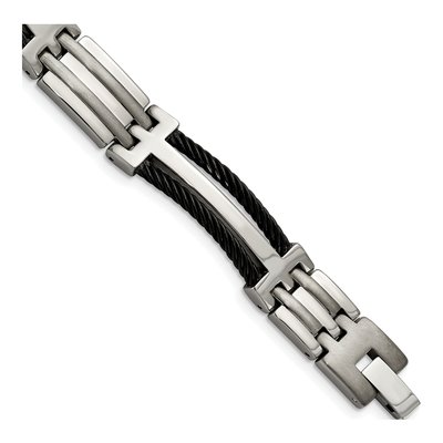 Black Titanium Black Bracelet