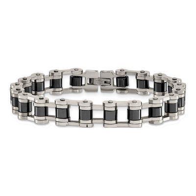 Stainless Steel Magnetic Link Bracelet – view 5