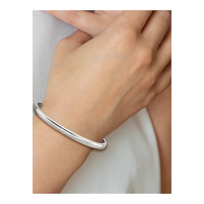 Titanium Hinged Bangle Bracelet – view 5