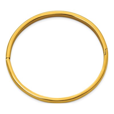 Titanium Hinged Bangle Bracelet – view 3