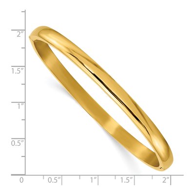 Titanium Hinged Bangle Bracelet – view 4