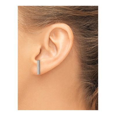 Titanium Bar Dangle Earrings – view 4