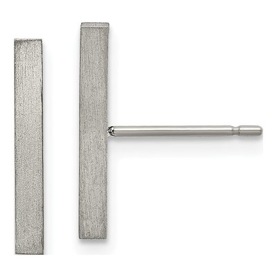 Titanium Bar Dangle Earrings