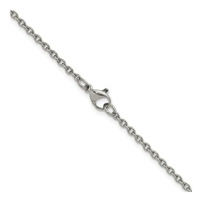 Titanium 2.25mm Cable Chain – view 4