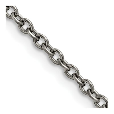 Titanium 2.9mm Cable Chain