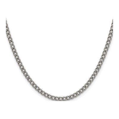 Titanium 3.5mm Curb Chain – view 3