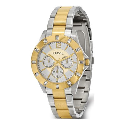 Men's Chisel Two-Tone Stainless Steel Watch