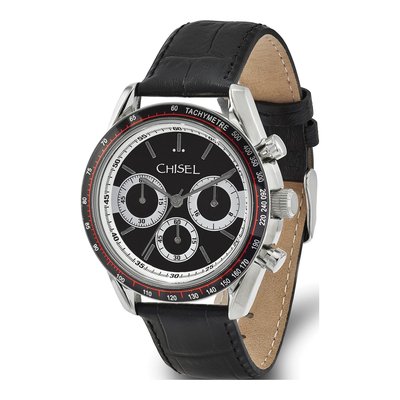 Men's Chisel Stainless Steel Chronograph Watch