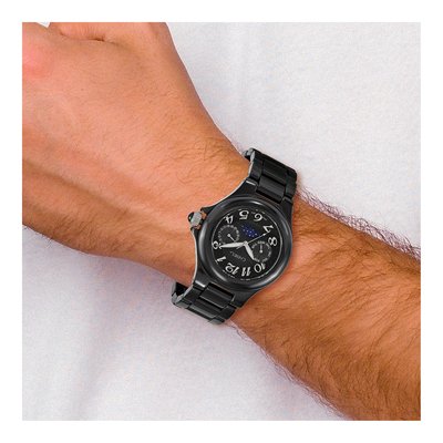 Women's Chisel Black Ceramic Watch, Day-Date – view 3