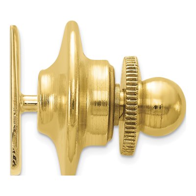 14K Yellow Gold Men's Square Tie Tac – view 3