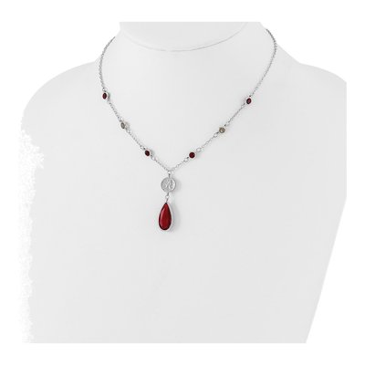 University of Alabama Brass Crystal Of Necklace – view 3