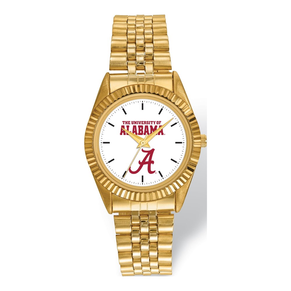Alabama Gold-Tone Men's Quartz Watch