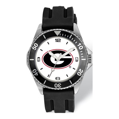 Georgia Bulldogs Men's Silicone Strap Quartz Watch – view 2